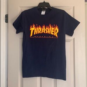 Women’s small dark blue Thrasher t-shirt